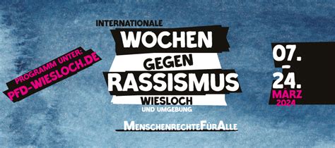 Internationalen Wochen Gegen Rassismus B Ndnis F R Demokratie Und