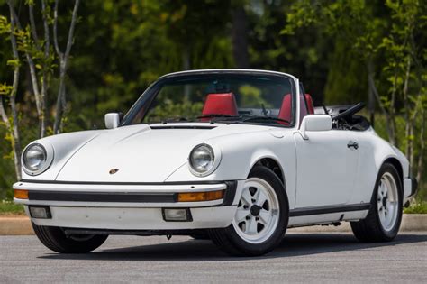 1985 Porsche 911 Carrera Cabriolet For Sale On Bat Auctions Closed On August 2 2023 Lot