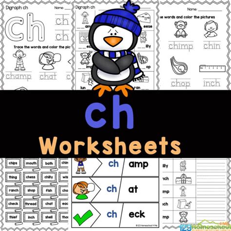 Ch Words For Kindergarten Worksheets Teacher Made Worksheets Library