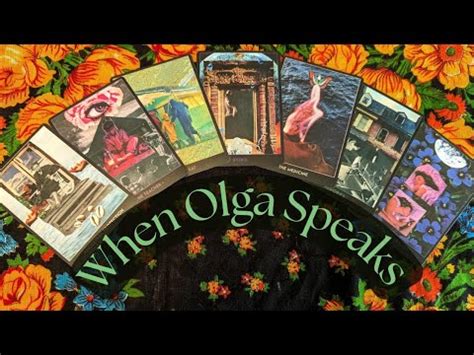 When Olga Speaks Oracle Deck Walkthrough And Pairings YouTube