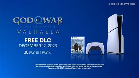 The Game Awards God Of War Ragnarok Valhalla Announced Free Dlc