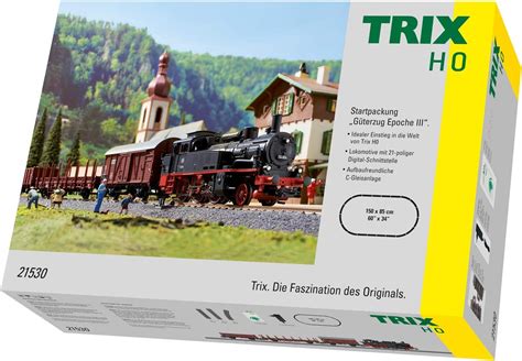 Trix 21530 Coffret de départ Train de marchandises BR 74 modèle de