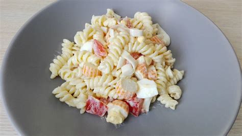 Salade De Pates Au Surimi Les Délices De Sandy