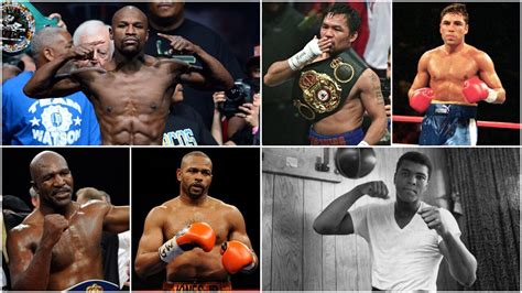 Mayweather Pacquiao Ali Ring Magazines Greatest Boxers Of All Time