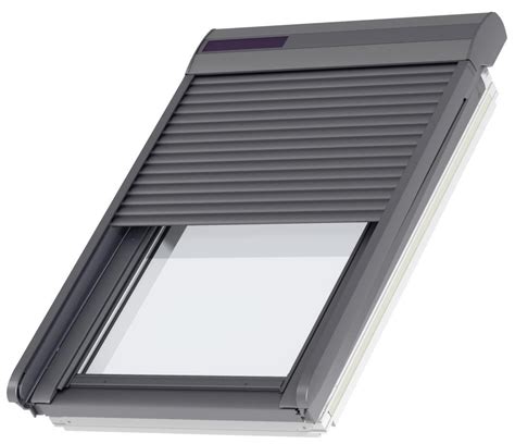 VELUX Volet Roulant Solaire Gris Anthracite SSL CK02 0000S 55x78