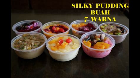 Resep Silky Pudding Buah Youtube