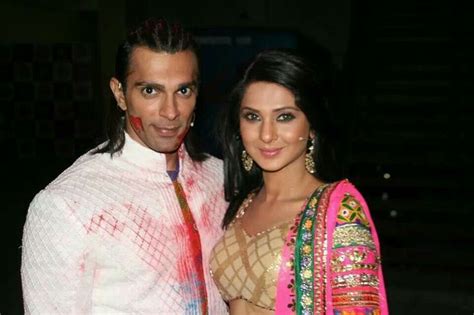 Karan Singh Grover With His Wife Jennifer Winget Cute Couples