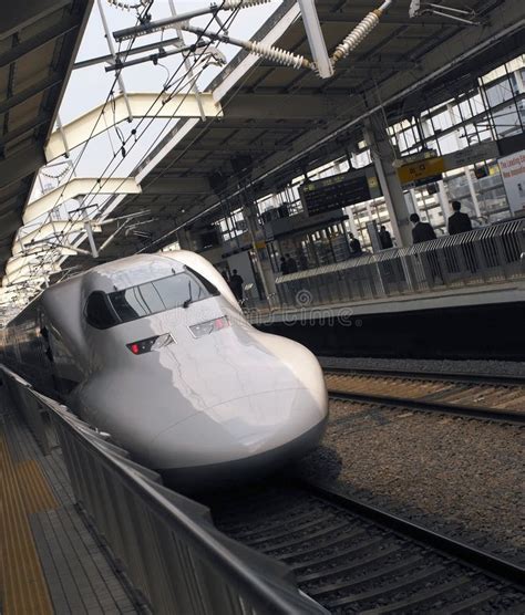 Shinkansen Bullet Train Tokyo Japan Stock Photo Image Of Station