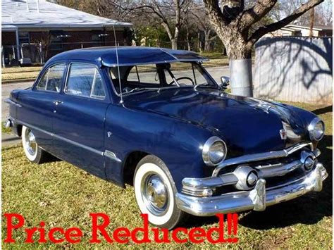 1951 Ford Deluxe 2 Door Sedan For Sale Cc 762478