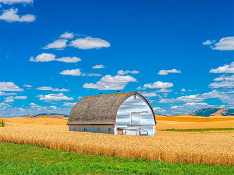 Washington Palouse Plains Farmland Barns Fuji Gfx Fin Flickr