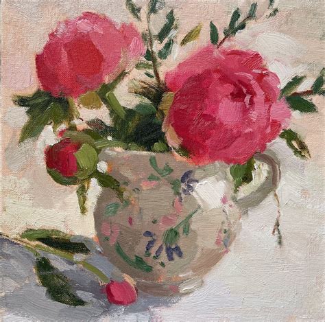 Pink Peonies Clare Bowen