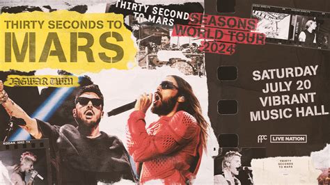 Thirty Seconds To Mars - Seasons World Tour | First Fleet Concerts