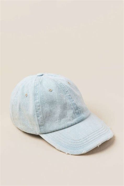 Mattie Denim Ball Cap Cute Baseball Hats Cute Hats Girl Hats Ball Caps