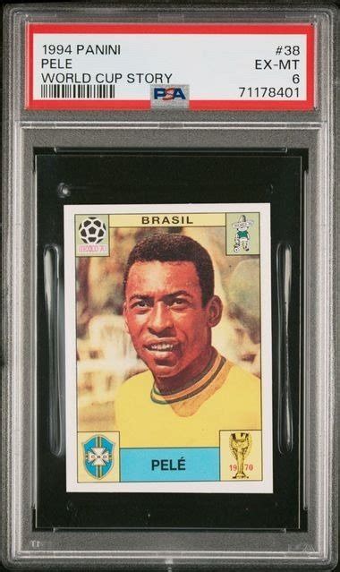 1994 Panini World Cup Story 38 Pele Brasil PSA 6 Catawiki