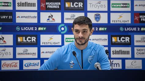 Conf Rence De Presse Avant Estac Vs Ajaccio J De Ligue Bkt