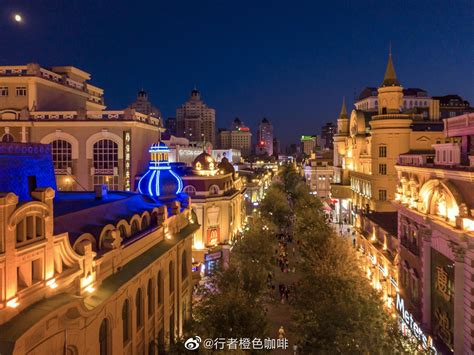 夜游中央大街，你会发现，即便在冬季