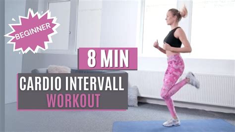 Min Cardio Intervall Workout Beginner Level Alexa Anton Youtube