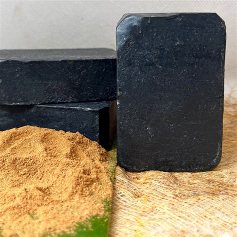 Bamboo Charcoal Cinnamon Soap Blessings All Natural Jamaica For You