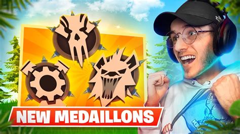 FAIRE TOP 1 avec les 3 NOUVEAUX MEDAILLONS sur FORTNITE Découverte