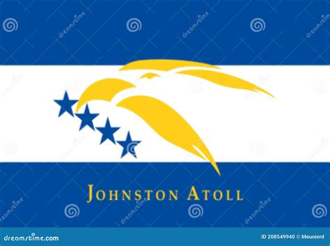 Glossy Glass Flag of Johnston Atoll Stock Illustration - Illustration ...