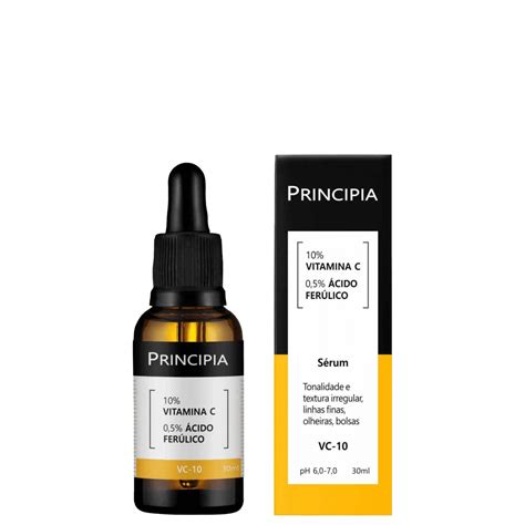 Principia VC 10 Sérum Facial 30ml em 2024 Sérum Facial Vitamina c