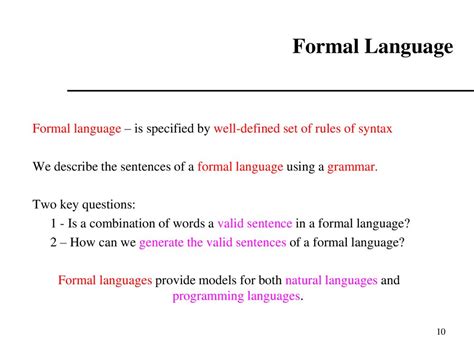 Languages And Grammer In Tcs Ppt Download