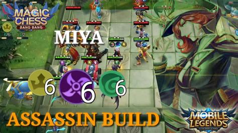 MIYA ASSASSIN BUILD MAGIC CHESS BEST SYNERGY 6 ASSASSIN 6 EMPIRE 6