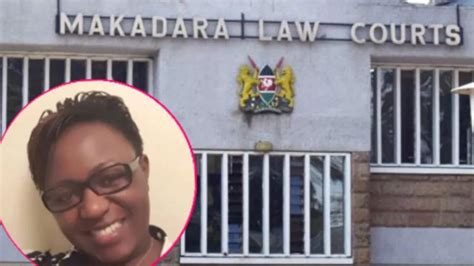 Makadara Principal Magistrate Monica Kivuti Has Died Following Injuries