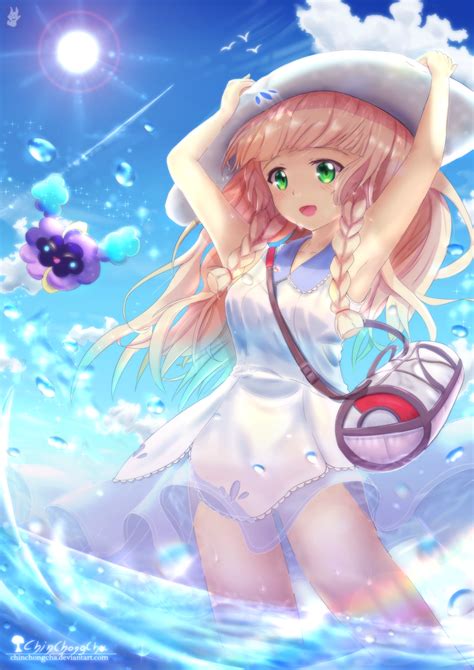 Lillie Pokemon By Chinchongcha On Deviantart