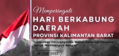 Hari Berkabung Daerah Kalbar Komisi Informasi Provinsi Kalimantan Barat