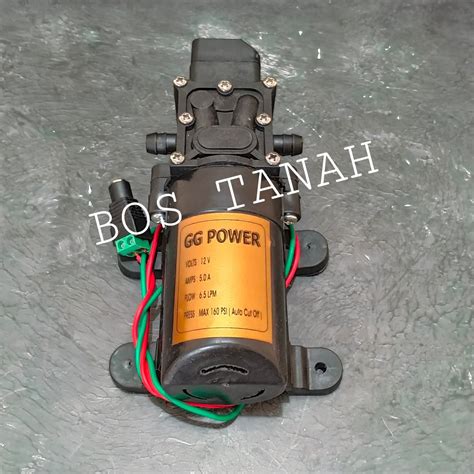 Dinamo Pompa Dc 12v 160psi Adaptor 5a Alat Steam Semprotan Cuci Motor Lazada Indonesia