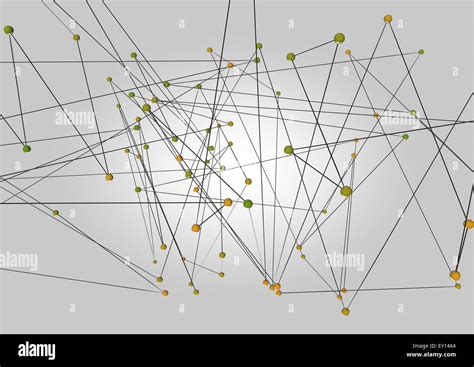 illustration  atoms movement  space stock photo alamy