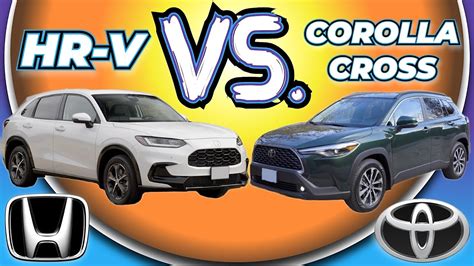 Toyota Corolla Cross Vs Honda Hr V Comparison Youtube