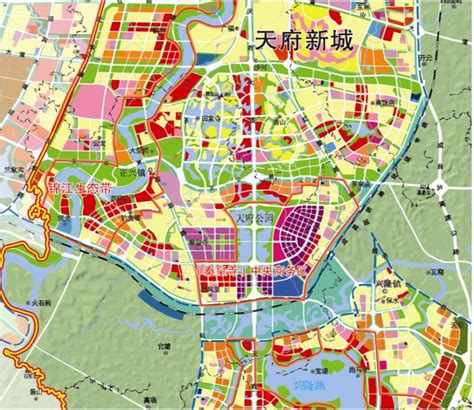 天府新区科学城规划图成都科学城规划 伤感说说吧