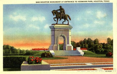 Sam Houston Monument , Hermann Park Texas