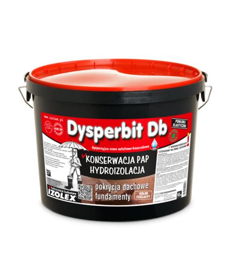 Masa Dyspersyjna Asfaltowo Kauczukowa Dysperbit DB 20 Kg Izolex