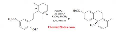 Heck Reaction: easy Mechanism, applications - Chemistry Notes