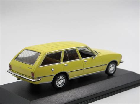 Minichamps Opel Rekord D Caravan Kaschmirgelb Selten