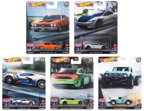駿河屋 AMERICAN SCENE 台セット Hot Wheels PREMIUM HFF LA ホットウィールhotwheels