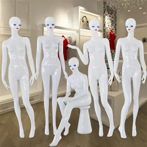 New Arrival Gloss White Female Mannequin Full Body Women Mannequin