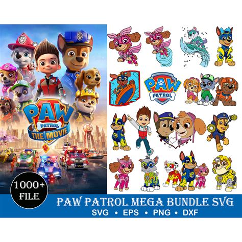 1000 Paw Patrol Svg Paw Patrol Svg Bundle Paw Patrol Svg F Inspire Uplift