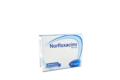 Coaspharma Norfloxacino Mg Caja X Tabletas Antibi Tico