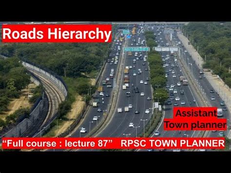 Roads Hierarchy Hierarchy Of Roads L 87 RPSC Assistant Town