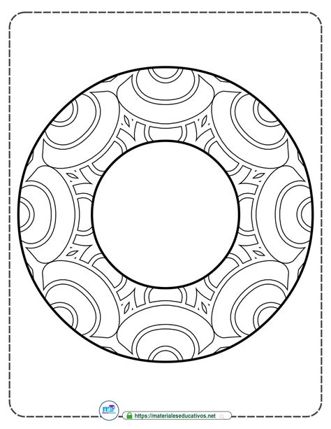 Abecedario De Mandalas Para Colorear Materiales Educativos