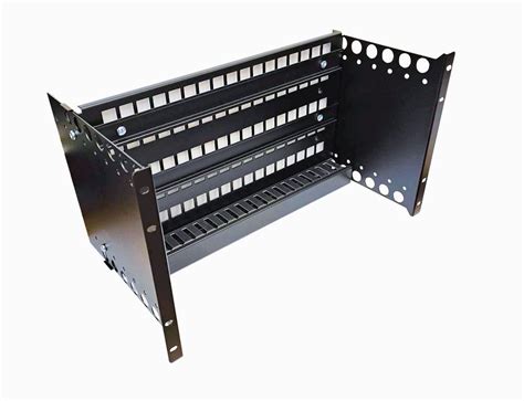 Ad Tek Network Cabs U Adjustable Rack Mount Din Rail Panel