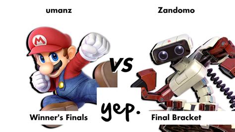 The Yep Invitational Winner S Finals Umanz Mario Vs Zandomo R O