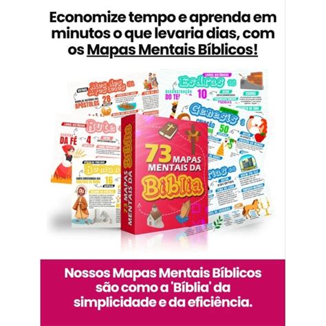 Apostila Mapas Mentais B Blicos Estudo Da B Blia Shopee Brasil