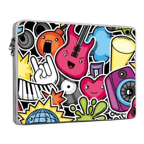 Funda Notebook Pulgadas Neoprene Guitarras Lider Notebooks