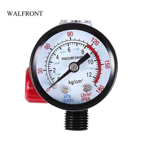 Spray Gun Air Regulator 1 4 Inch BSP Thread Mini Tail Pressure Gauge