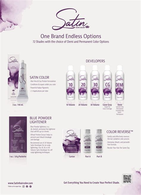 Satin Hair Color Expertly Crafted Hair Color Products